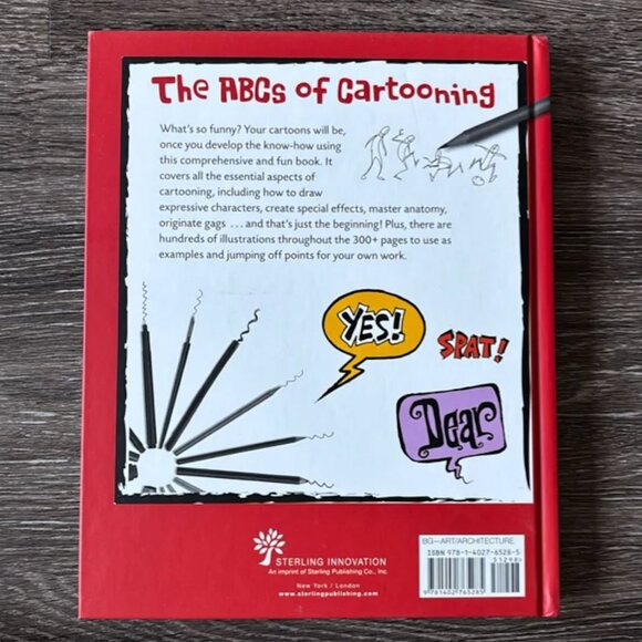 New Colossal Cartooning: Learn How to Cartoon Hardcover - Picture 2 of 2